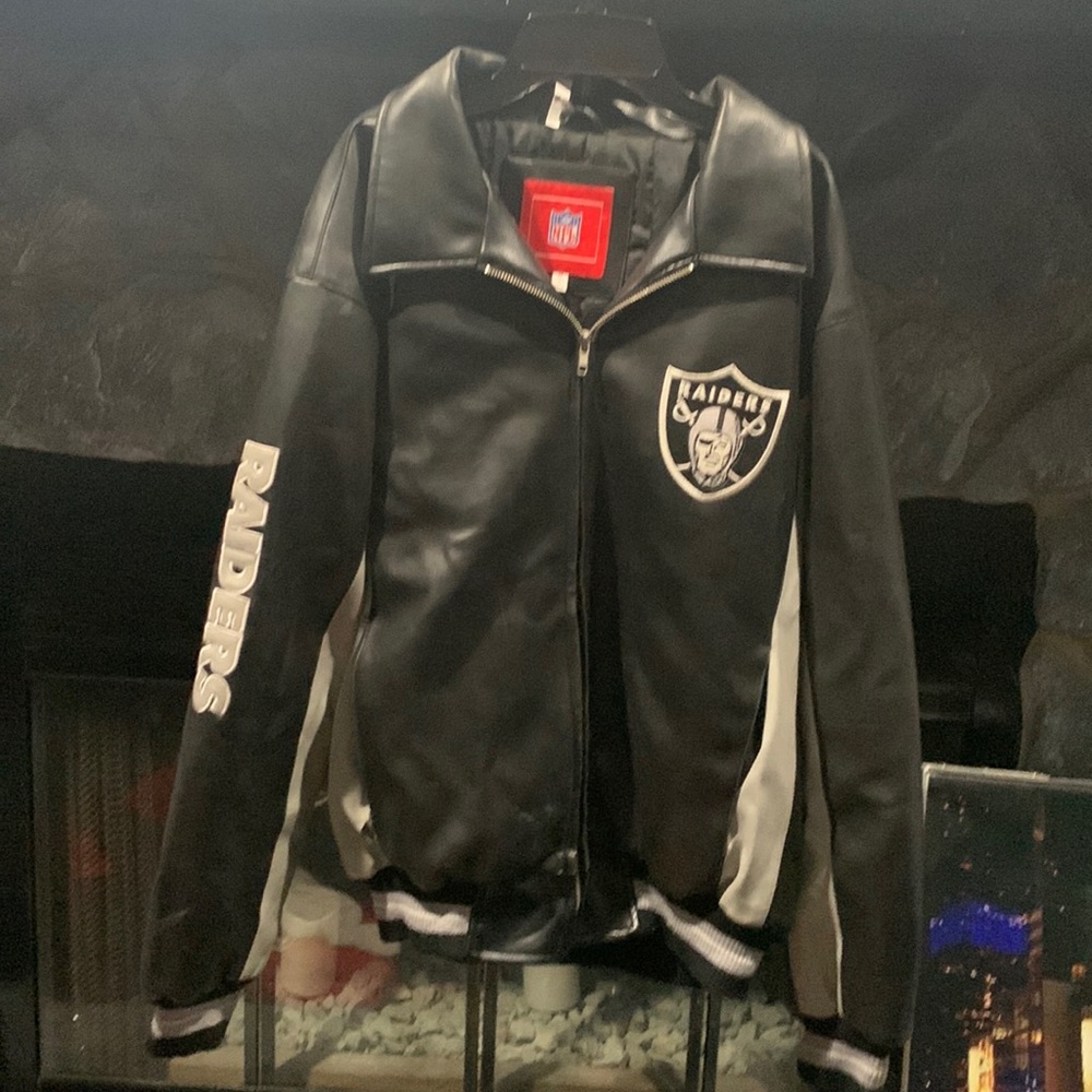 Oakland raiders vintage jacket